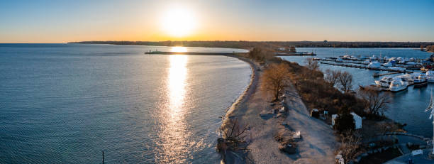 Beachfront Park in Pickering, Ontario, Canada