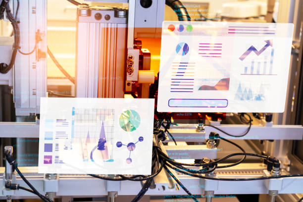 istock Management and production graphics Using production management and inspection programs in the electronics manufacturing sector 2054764391