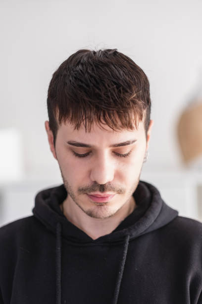 portrait of handsome man