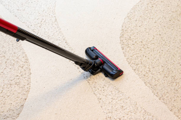 istock Clean the carpet with a vacuum cleaner 2054863198
