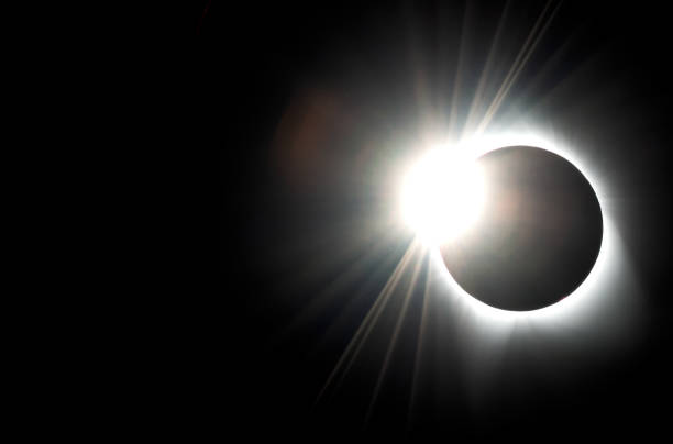 istock A total solar eclipse. The moment before the moon completely obscures the sun 2055022027