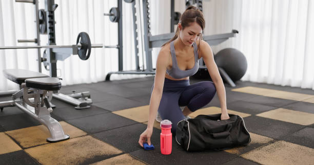 istock female ready sporting at gym 2055023872