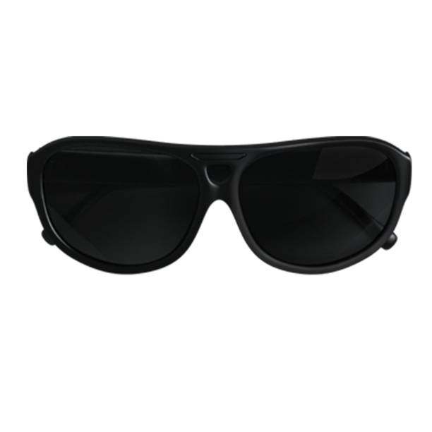istock Realistic anti ultraviolet sunglasses isolated on transparent background.fit element for scenes project. 2055036096