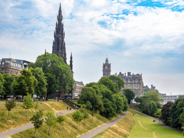istock Scott monument in Edimburgh city 2055056177
