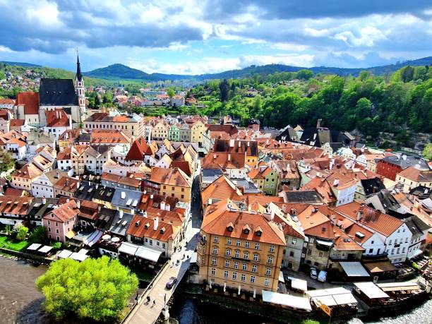 istock Bohemia - city Krumlov 2055247520