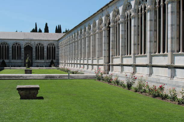 Campo Santo inner court, Piazza dei Miracoli, Pisa