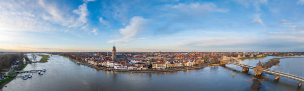 istock aerial panorama of Deventer, the Netherlands 2055482418