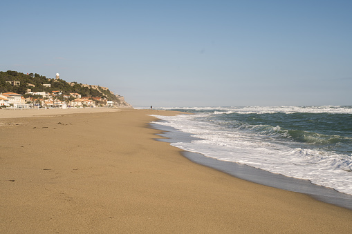 A view of the Malibu Coast line in Los Angeles