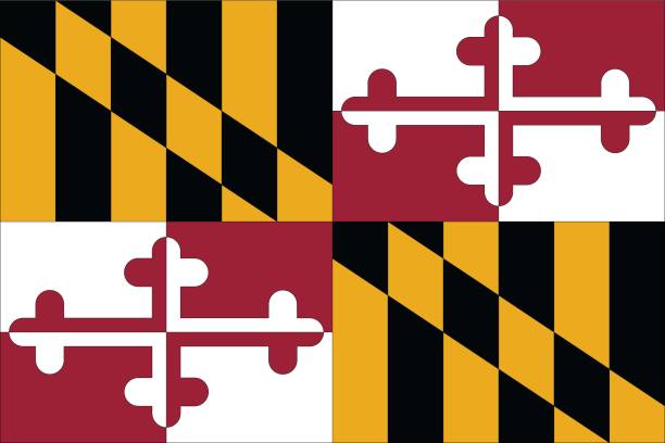 istock Flag of the U.S. state of Maryland 2055579920