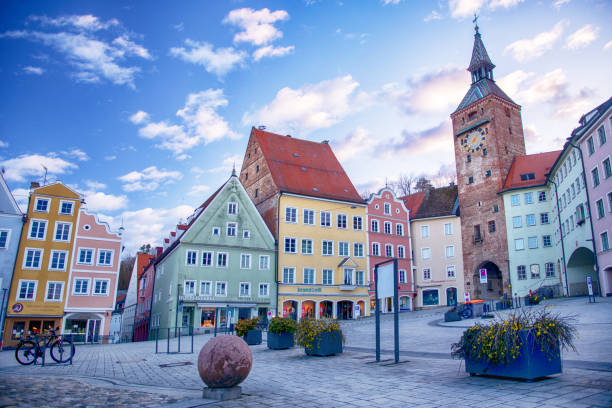 istock Main square of Landsberg am Lech 2055623323