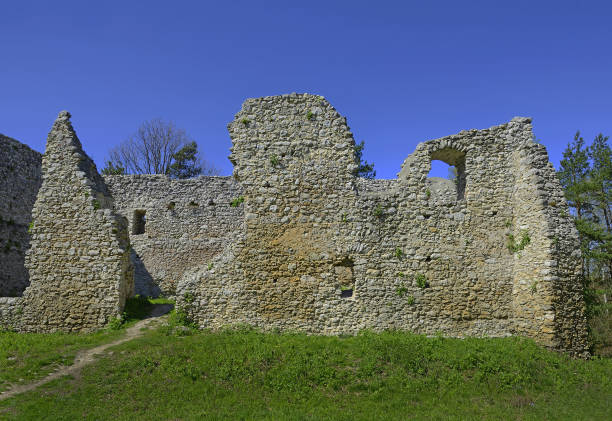 Old castle in Kamyanets (Ukraine)