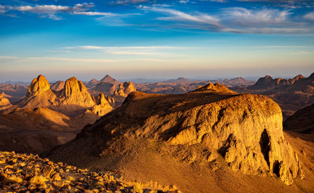 istock Hoggar mountains landscape in the Sahara desert, Algeria. 2055810870