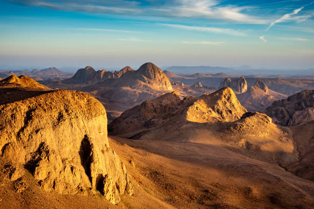 istock Hoggar mountains landscape in the Sahara desert, Algeria. 2055819393