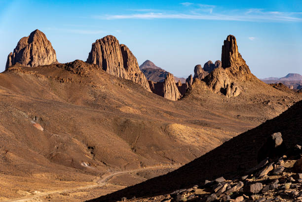 istock Hoggar mountains landscape in the Sahara desert, Algeria. 2055824722