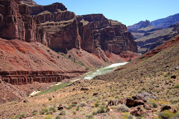 istock Hance Rapids and Granite Gorge, Grand Canyon National Park. 2055929754