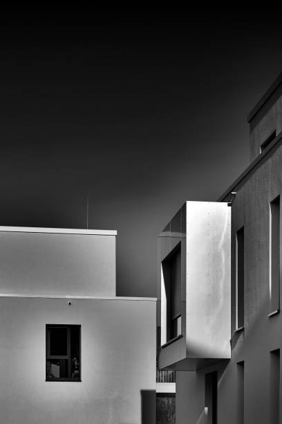istock futuristic  modern residential building in Magdeburg in Germany 2055946051