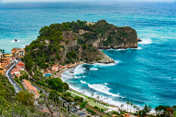 istock Isola Bella in Taormina, Sicily, Italy 2055953454