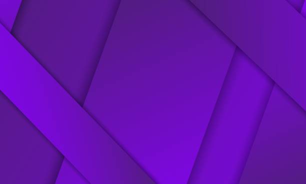 istock Purple geometric vector background with lines and glow in vibrant colors. 2055966450