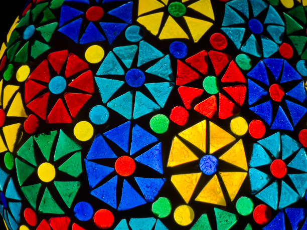 Background of the stained glass.