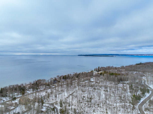 istock Georgian bay in winter close to Tiny, Ontario, Canada 2056009949