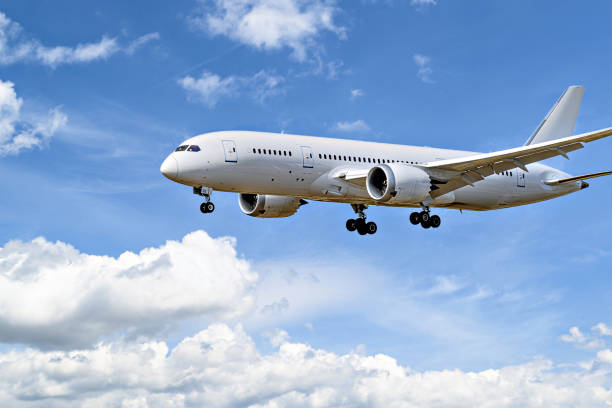 istock Passenger plane landing at the airport 2056025907