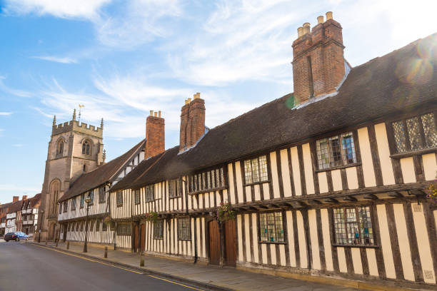 istock Typical  Half-timbered house in Stratford upon Avon 2056094540