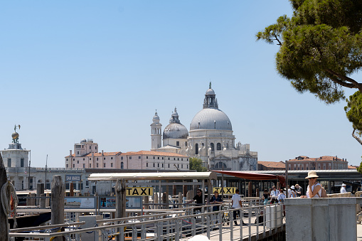 Venice, Veneto, Italy - June 2, 2014: The construction beginning in 1481 at the behest of the Loredan family and completed in 1509, in the Renaissance style. On the second floor of the building houses the Venice Casino, the home of the oldest game in the world founded in 1638, but present only in this building since 1946 when it was purchased by the city of Venice and became the winter home of the Casino. Stayed here several times the German composer Richard Wagner who died February 13, 1883