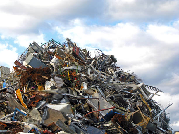 istock Scrap metal pieces laying in a pile 2056158829