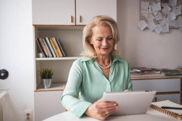istock Business woman working from home 2056209065