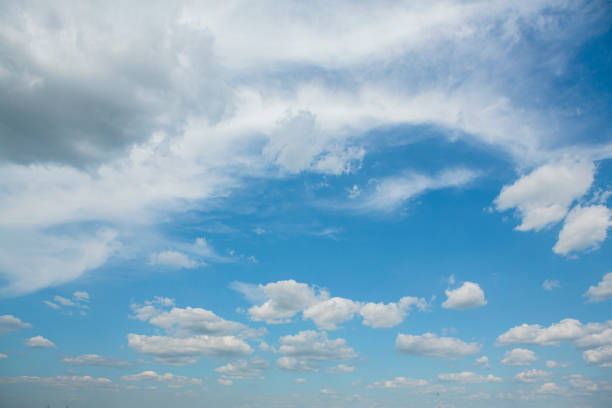 istock Blue sky with white clouds beautiful nature background 2056232676
