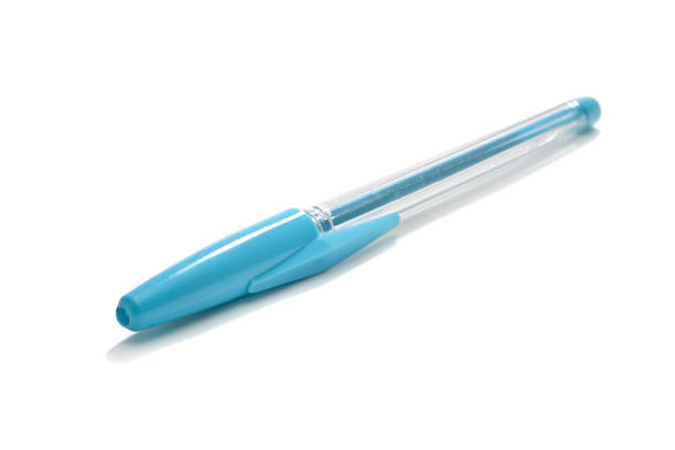 istock Plastic pen top lid with little hole to prevent choking 2056249764