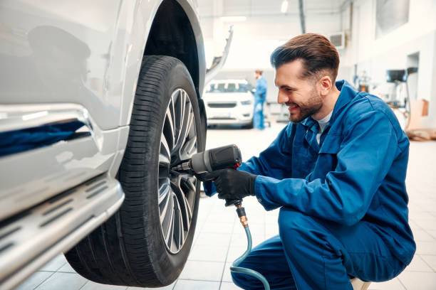 istock Auto repair and maintenance. 2056328104