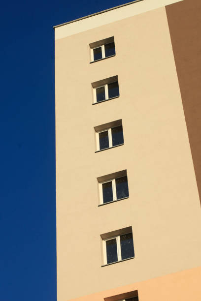 istock Colorful building on nature background 2056414174