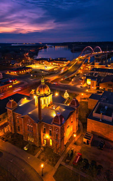 istock Hastings City Hall at Sunset 2056421997