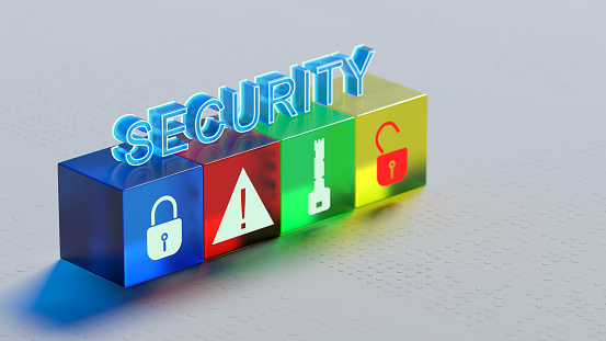 Internet Cyber Security digital concept