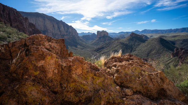 istock Battleship Mountain in LaBarge Canyon in Superstition Wilderness 2056609393