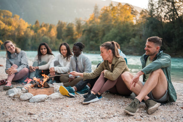 istock Friends Unwind in Nature 2056741111