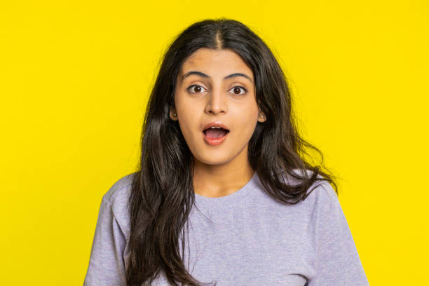 istock Excited amazed woman surprise looking at camera with big eyes, shocked by sudden victory wow emotion 2056766708