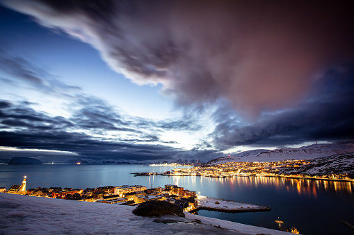 Northernmost city in Europe, Hammerfest - Norway.
Troms og Finnmark.