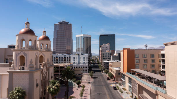 istock Downtown Tucson Church and Skyline 2056957942