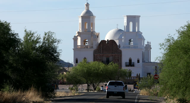 Historic Tucson San Xavier del Bac Mission