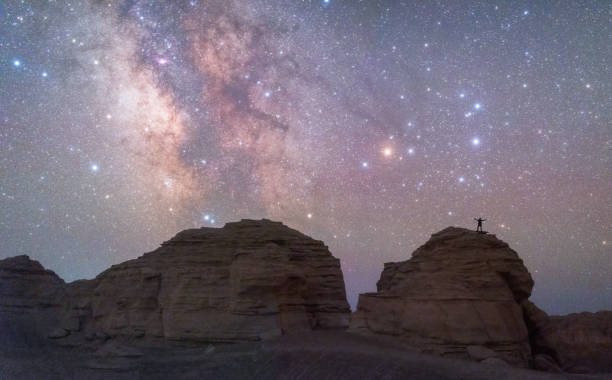 istock Yadan Starry Sky and Galaxy in Hami, Xinjiang, China 2057155321