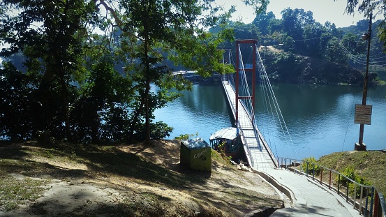 Hanging bridge of Rangamati