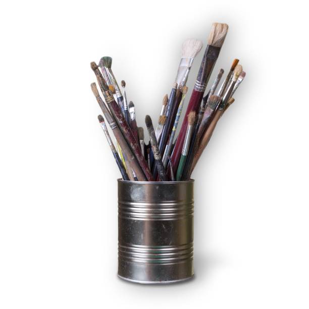 istock Realistic pen holder isolated on transparent background.fit element for scenes project. 2057227181