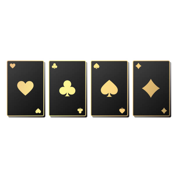 istock Elegant Luxury Heart Spade Diamond Club Poker Cards Illustration Vector 2057287903