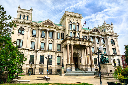 City Hall of Jersey City in New Jersey, United States