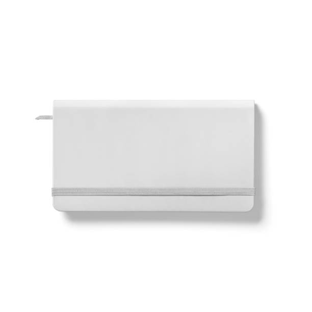 istock Close up view blank white diary book isolated on white. 2057426678