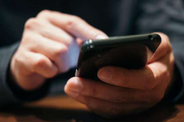 istock Image of operating a smartphone 2057477466