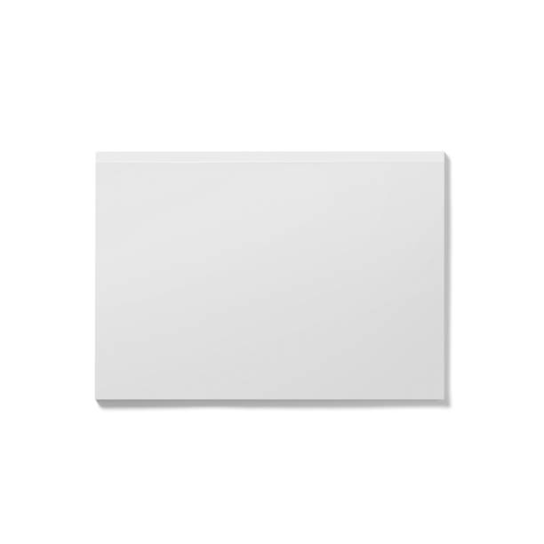 istock Isolated white open magazine mockup on white 2057494367