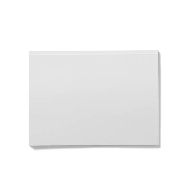 istock Isolated white open magazine mockup on white 2057507073